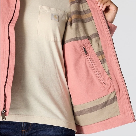 Carhartt Women’s Rugged Flex Loose Fit Canvas Detroit Jacket (Brand New) - Picture 5 of 10